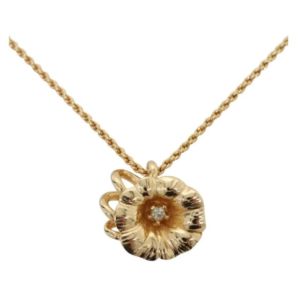 Christian Dior Necklace metal Gold Auth bs29172 - Picture 2 of 12